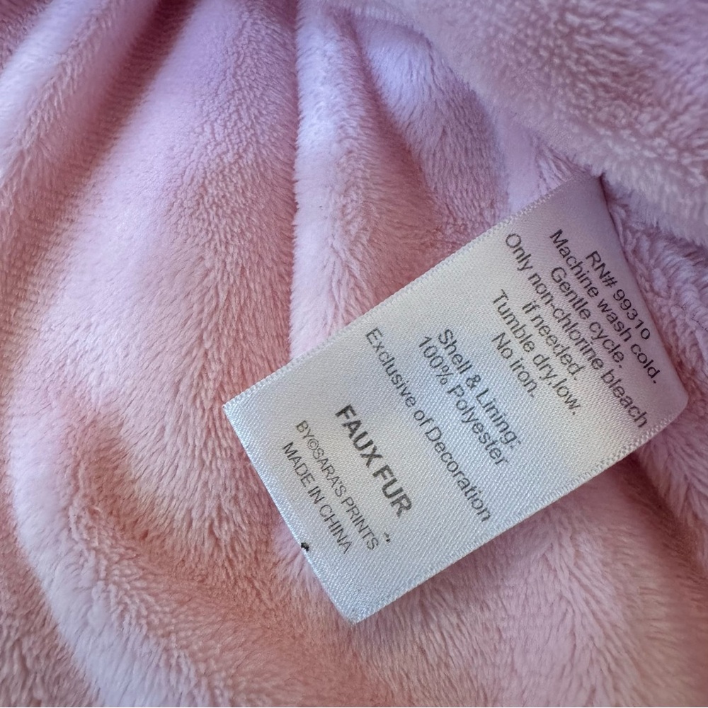 American Widgeon Faux Fur Hooded Swing Coat. Size Toddler 5. - Picture 9 of 13